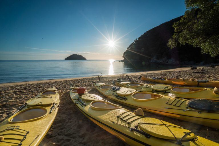 Three-Day Kayak Tour on New Zealand’s Abel Tasman Coast