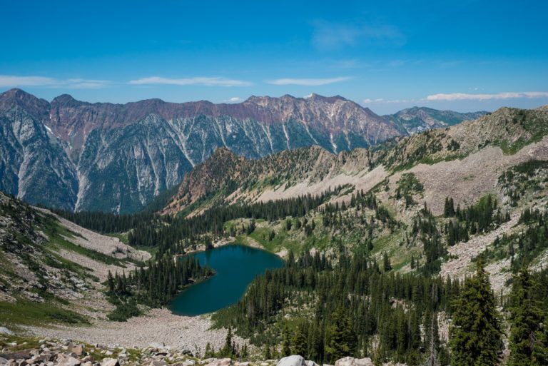Backpacking to Salt Lake City’s Red Pine Lake