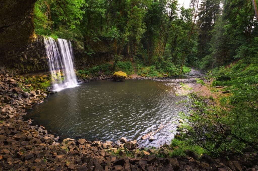 Beaver Falls outside of portland Oregon