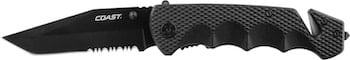 Coast DX330 Serrated Folding Knife