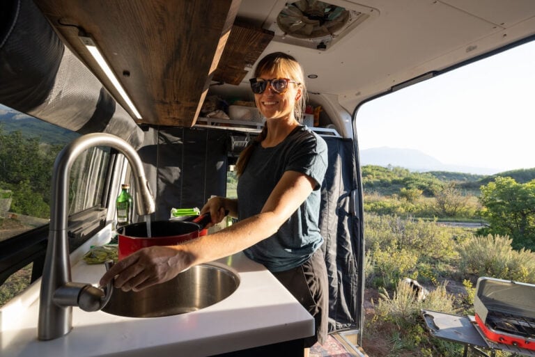 11 Tips for Conserving Water in your Camper Van