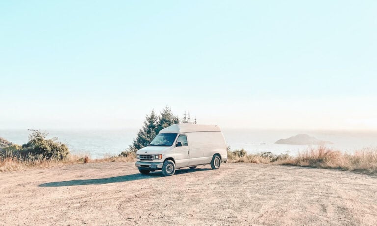 Learn how to save money on your DIY camper van build with 5 easy tips from how to choose a used van to how to do a cheap van conversion.