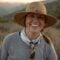 Portrait of woman at sunset on the Trans-Catalina Trail