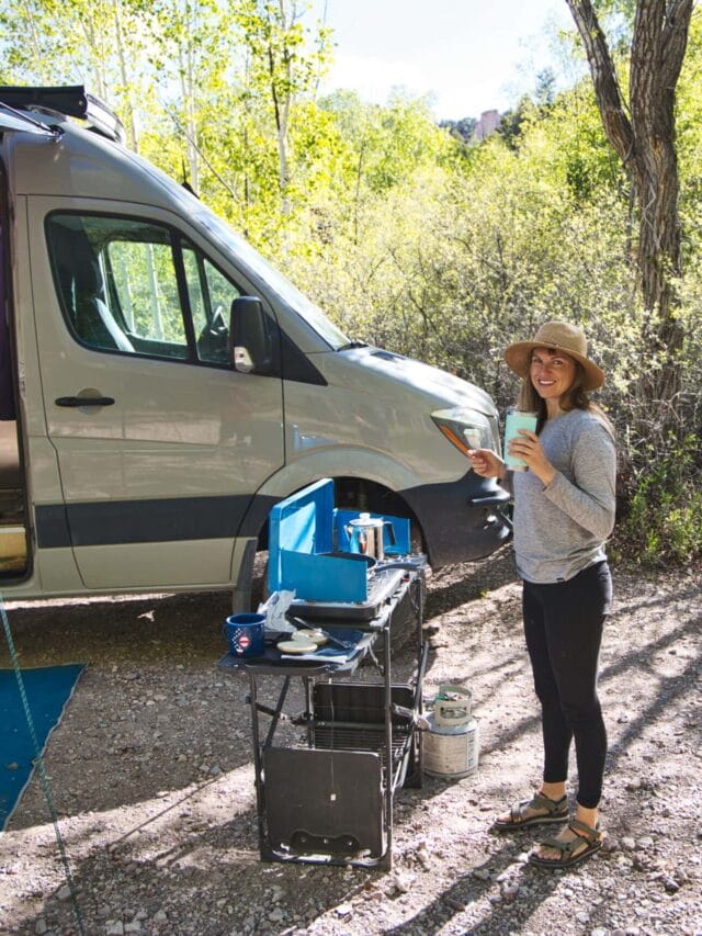 Looking to upgrade your camp cooking gear for car camping or van life? Here is our checklist for the best outdoor camp kitchen essentials.