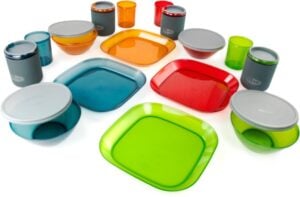 GSI Outdoors Infinity Deluxe Table Set // Looking to upgrade your camp cooking gear for car camping or van life? Here is our checklist for the best outdoor camp kitchen essentials.