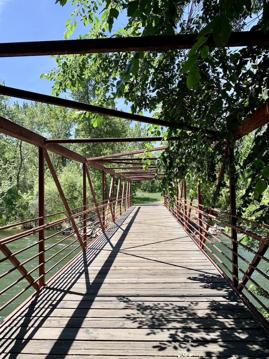 Bridge on the Boise Greenbelt
