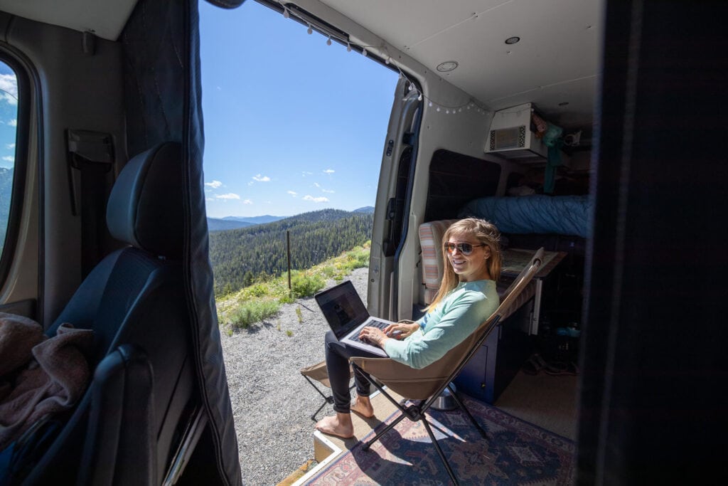 Curious about van life? Learn how to live in a van with tips on van conversions, downsizing, making money as a van lifer, and more.