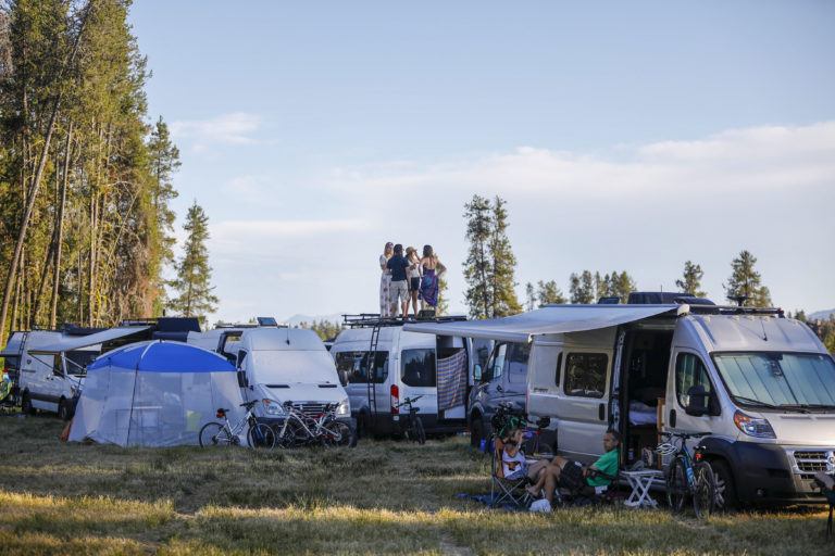 Learn how to find a van life community while traveling on the road. Read our tips for finding like-minded travelers and fun van life events.