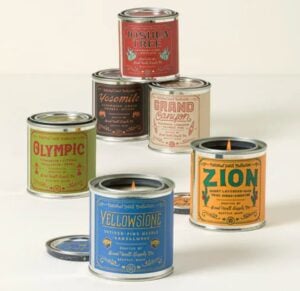 National Park hand poured vegan candles