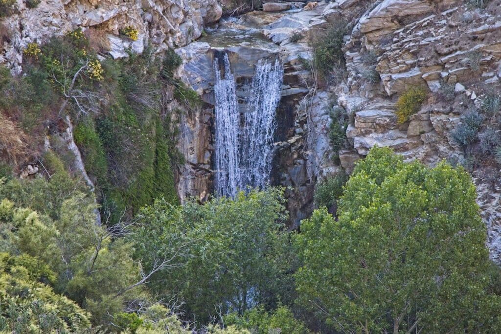 Trail Canyon Falls near Los Angeles
